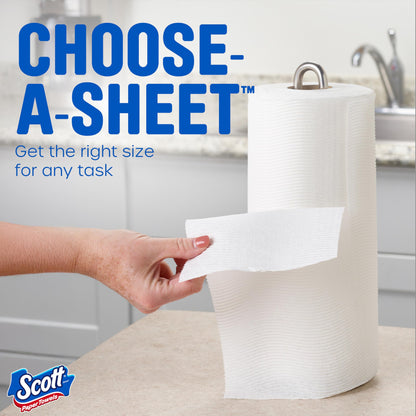 Scott Flexi-Sheet Towels: 6 Double = 12 Regular Rolls