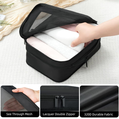 BAGAIL Expandable Travel Compression Cubes Set