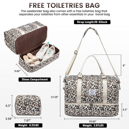 LOVEVOOK All-in-One Duffle: Travel & Gym Ready