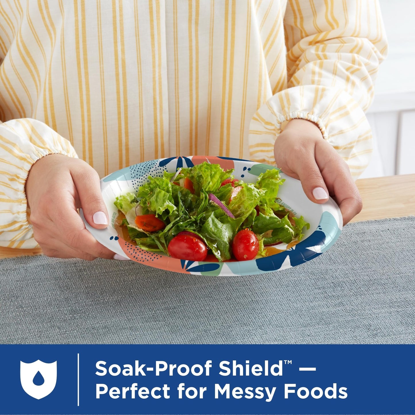 Durable Dixie 8.5 Plates: Strong, Safe & Soak-Proof