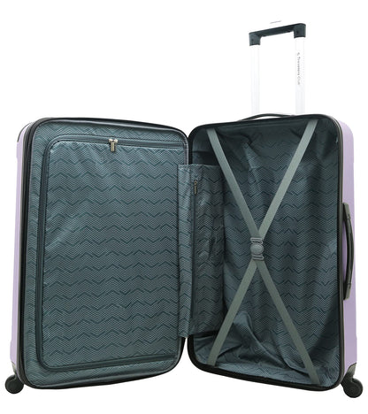 Rose Gold Hardside Luggage Set - 4-Piece Travel Kit
