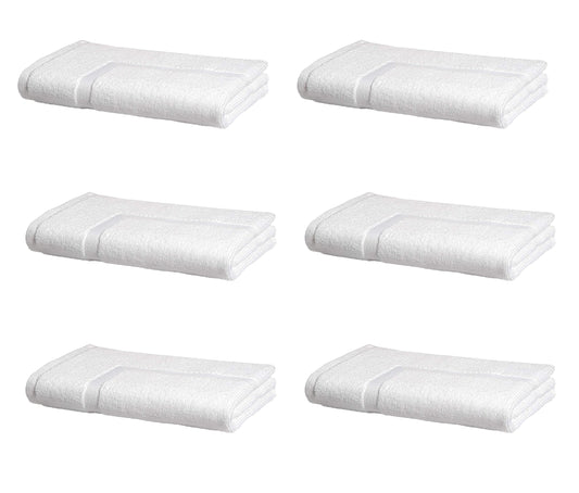 Soft Silver Banded Bath Rug Mat