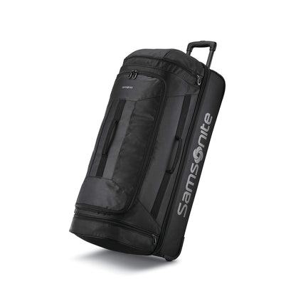 Andante 2 Rolling Duffel - 22 Sleek Black Travel Bag