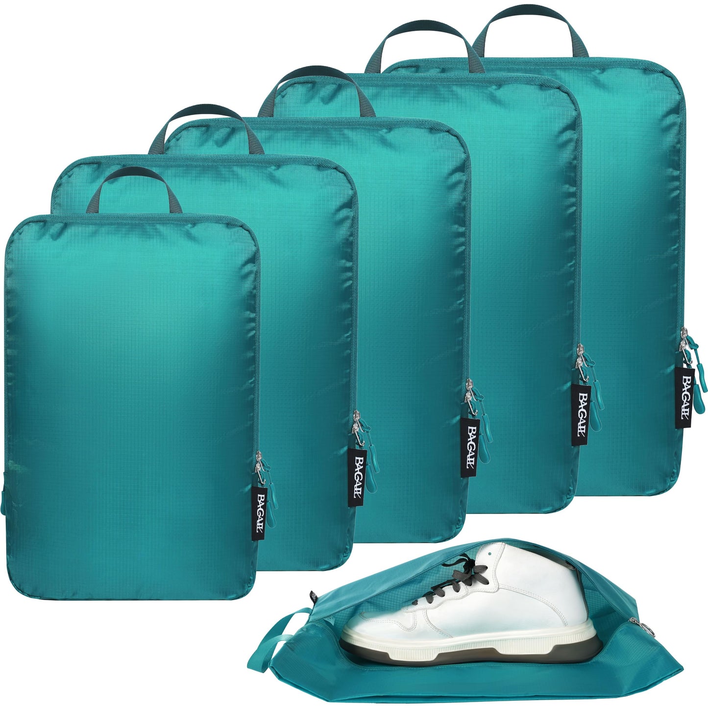 BAGAIL Travel Compression Cubes Set for Packing Ease