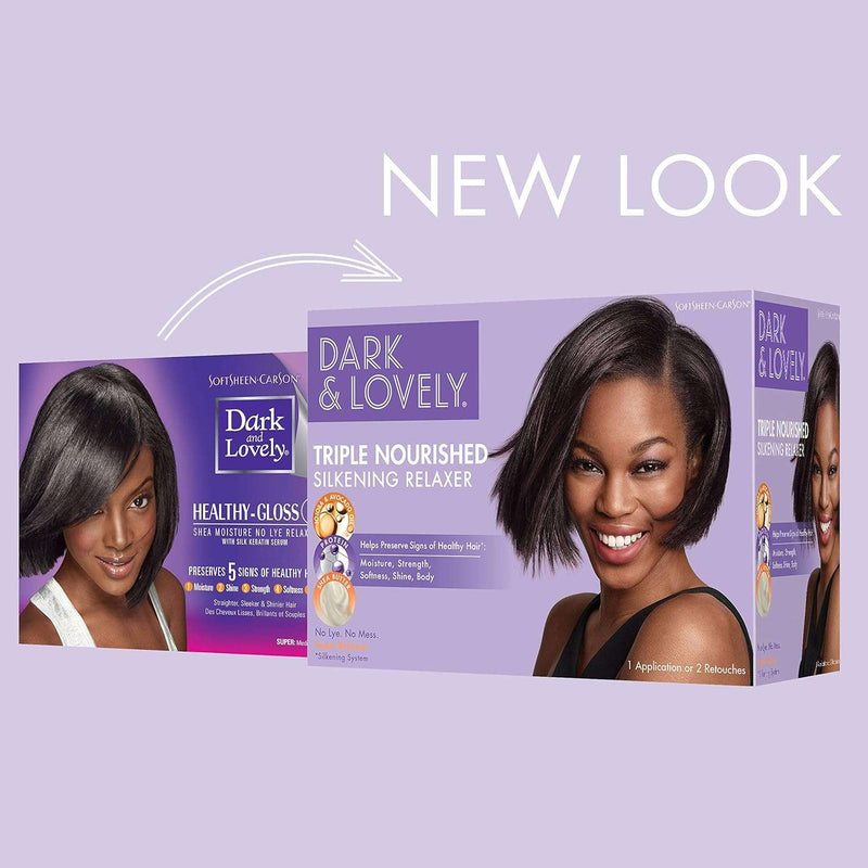 SoftSheen-Carson Dark and Lovely Healthy Gloss 5 Moisturizing No-Lye Relaxer with Shea Butter, Super - Premium Hair Perms, Relaxers & Texturizers from Visit the SoftSheen-Carson Store - Just $11.99! Shop now at Handbags Specialist Headquarter