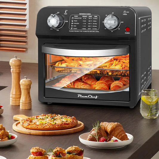 CrispMaster 12.5 Qt Dual Knob Air Fryer Oven