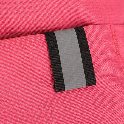 Solid Color Nylon Backpack Bag.