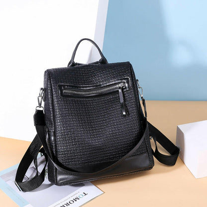 PU Leather Backpack Bag.