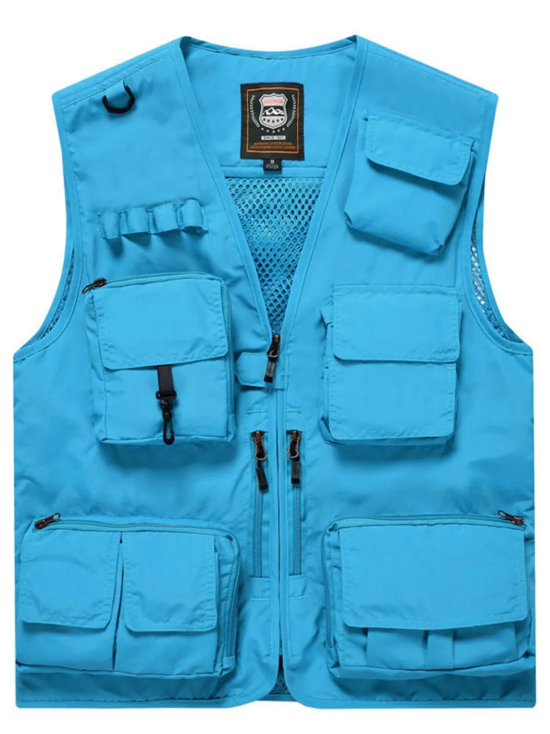 Men's Full Size Mesh  Zip Up Vest Plus Size - Premium  from Trendsi - Just $46.12! Shop now at Handbags Specialist Headquarter