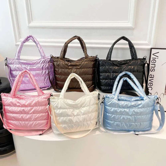 PU Leather Detachable Strap Crossbody Bag - Premium Crossbody Bag from Trendsi - Just $19.99! Shop now at Handbags Specialist Headquarter