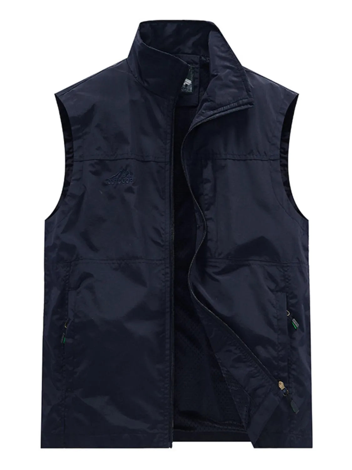 Men's Plus Size Zip Up Vest - Premium  from Trendsi - Just $41.96! Shop now at Handbags Specialist Headquarter