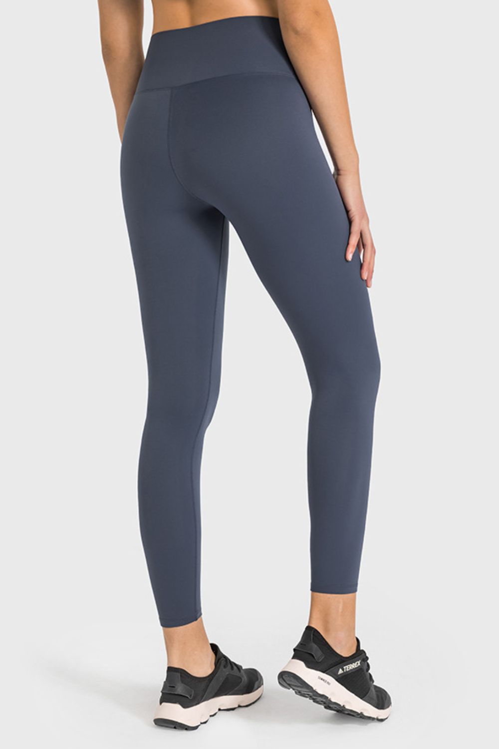 Millennia High Waist Ankle-Length Yoga Leggings - Premium Leggings from Trendsi - Just $62.76! Shop now at Handbags Specialist Headquarter