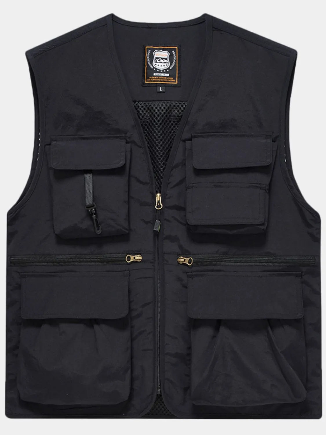 Men's Plus Size Zip Up Vest - Premium  from Trendsi - Just $46.12! Shop now at Handbags Specialist Headquarter