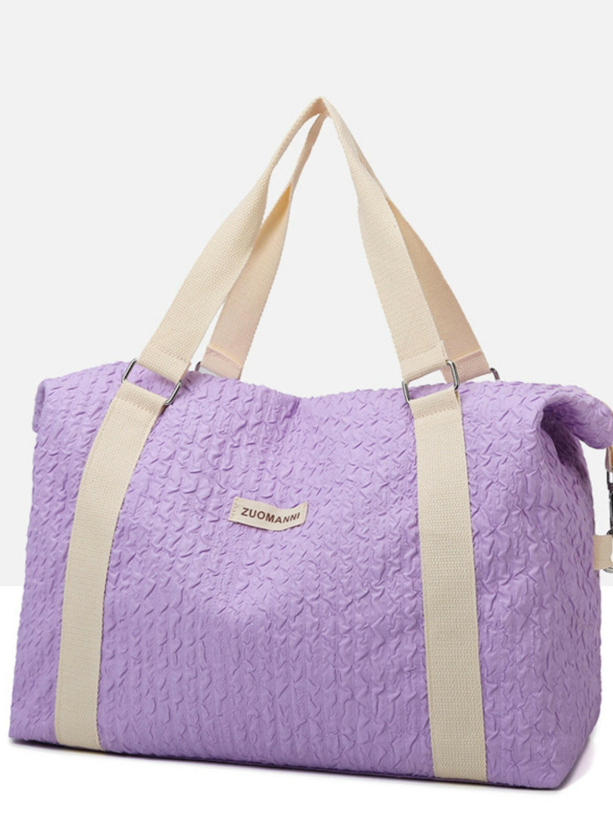 Texture Oxford Cloth Travel Bag - Premium Luggage Travel Bags from Trendsi - Just $36.99! Shop now at Handbags Specialist Headquarter
