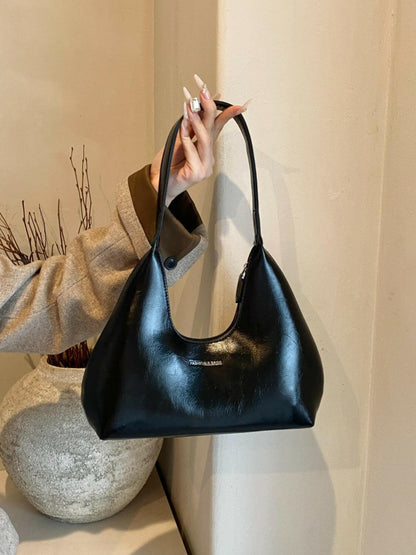 PU Leather Shoulder Bag.