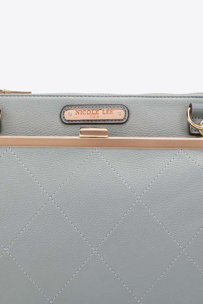 Nicole Lee USA All Day, Everyday Handbag - Premium handbags from Trendsi - Just $41.99! Shop now at Handbags Specialist Headquarter