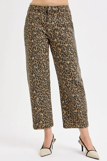 RISEN Full Size Mid Rise Crop Relaxed Jeans Plus Size - Premium Women / Jeans & Denim from Trendsi - Just $65.99! Shop now at Handbags Specialist Headquarter