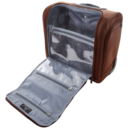 TPRC Smart Purple Underseat Carry-On with USB Port