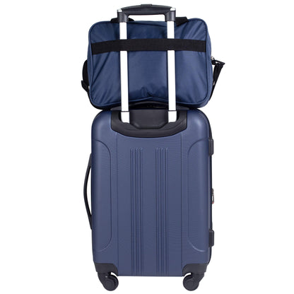 Rose Gold Hardside Luggage Set - 4-Piece Travel Kit