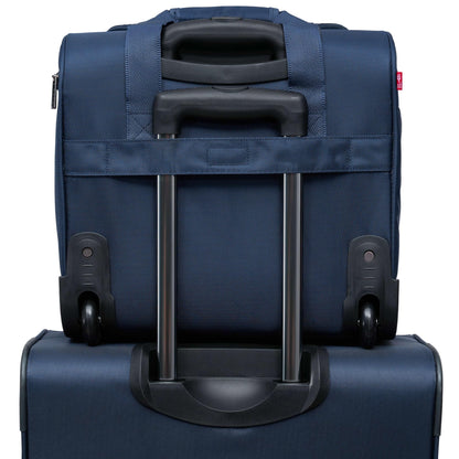 TPRC Smart Purple Underseat Carry-On with USB Port