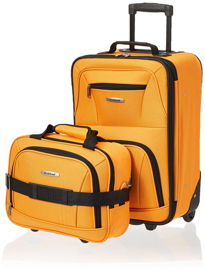 Rockland Expandable Dot Luggage Set - 2 Piece