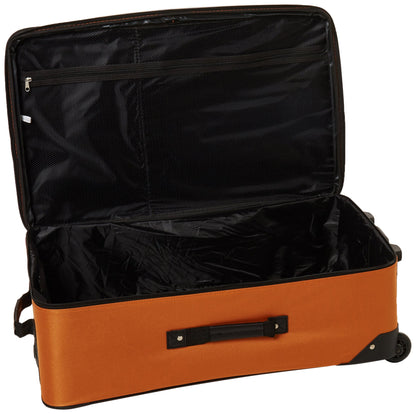 Charcoal Rockland Journey Expandable Luggage Set