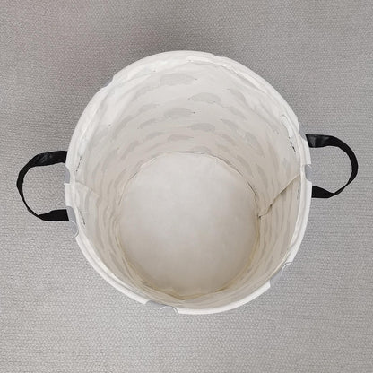 Collapsible Canvas Hamper by LANGYASHAN