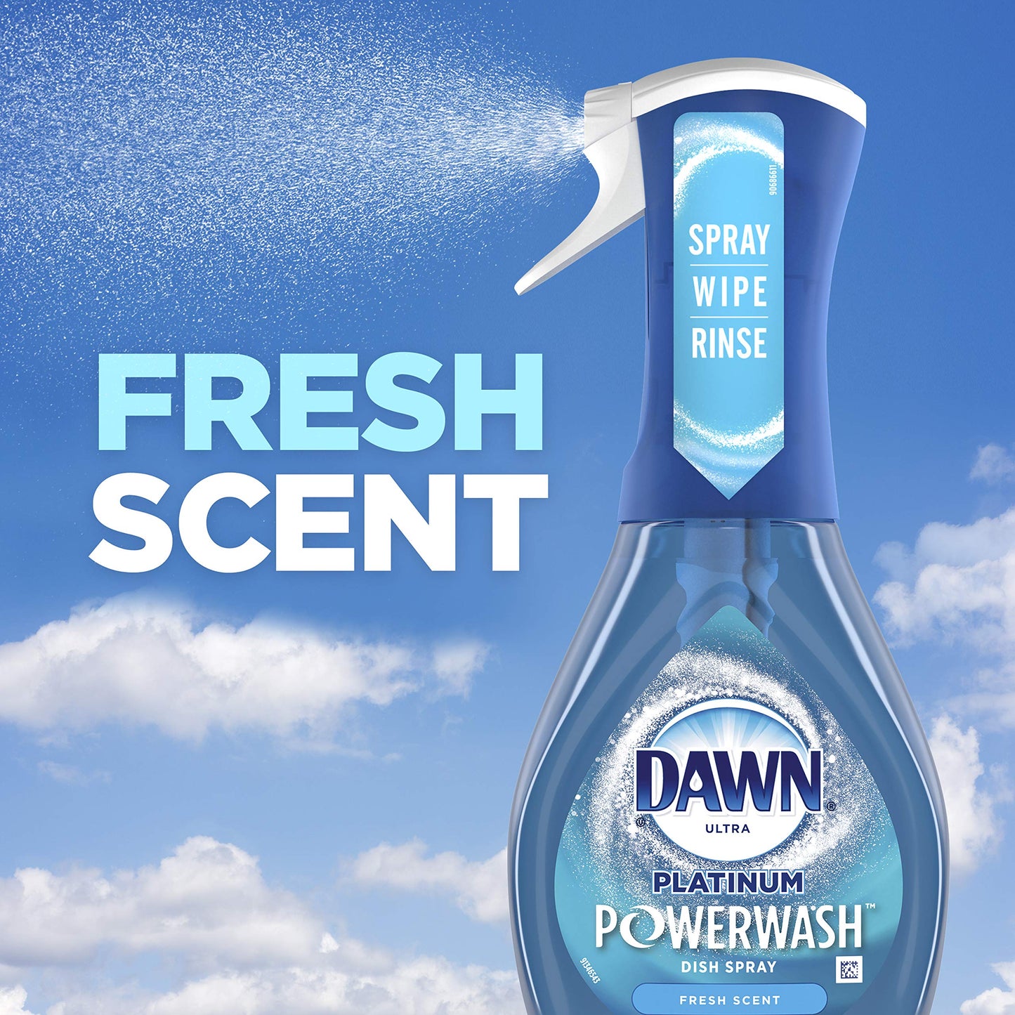 Dawn Powerwash Fresh: 1 Spray + 3 Refill Bundle