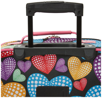 Rockland Expandable Dot Luggage Set - 2 Piece