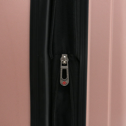 Rose Gold Hardside Luggage Set - 4-Piece Travel Kit