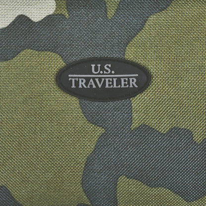 U.S. Traveler Rio Expandable Orange Carry-on