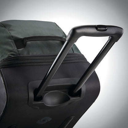 Andante 2 Rolling Duffel - 22 Sleek Black Travel Bag