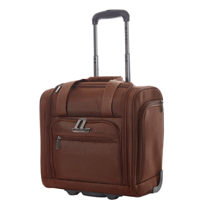 TPRC Smart Purple Underseat Carry-On with USB Port