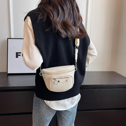 Texture PU Leather Crossbody Bag - Premium handbags from Trendsi - Just $23.99! Shop now at Handbags Specialist Headquarter