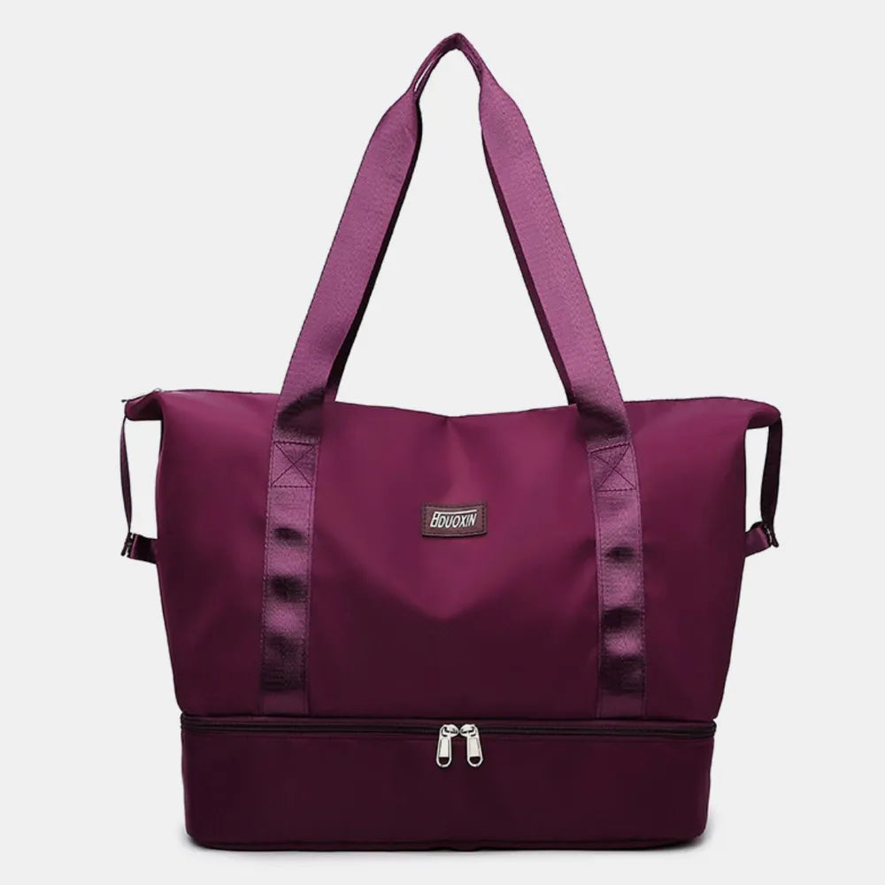 Multi Pocket Nylon Travel Bag - Premium travel-bag from Trendsi - Just $39.99! Shop now at Handbags Specialist Headquarter