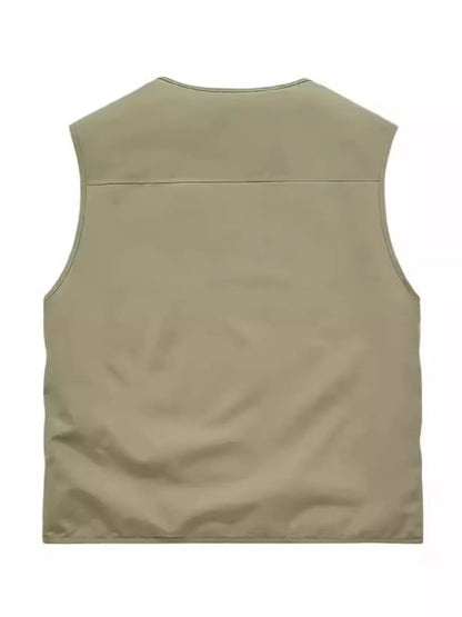Men's Full Size Zip Up Vest Plus Size - Premium  from Trendsi - Just $39.98! Shop now at Handbags Specialist Headquarter