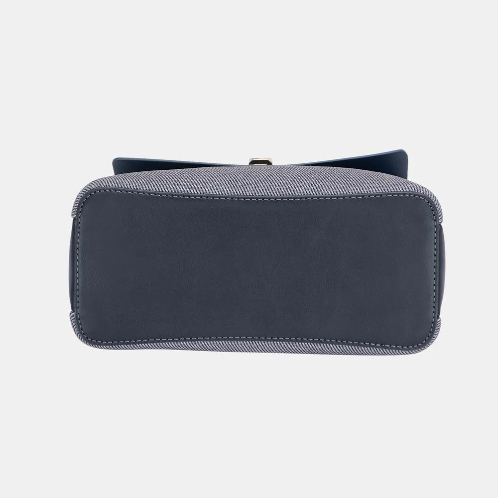 David Jones Striped Contrast Handbag - Premium Handbags from Trendsi - Just $43.99! Shop now at Handbags Specialist Headquarter