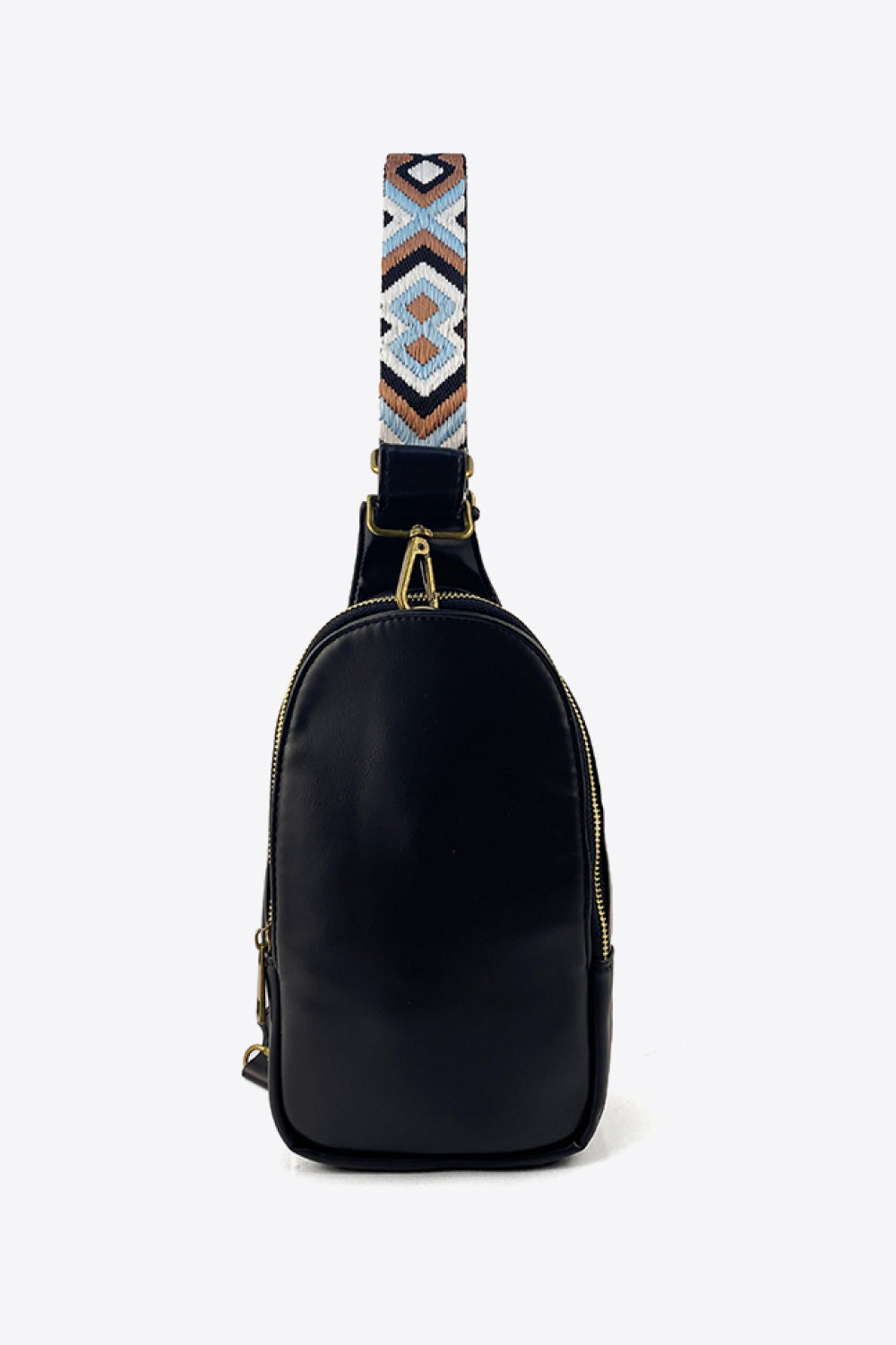 Random Pattern Adjustable Strap PU Leather Sling Bag - Premium Crossbody Bag from Trendsi - Just $32.99! Shop now at Handbags Specialist Headquarter