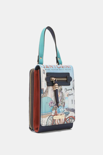 Nicole Lee USA Small Crossbody Wallet - Premium Wallet from Trendsi - Just $47.99! Shop now at Handbags Specialist Headquarter
