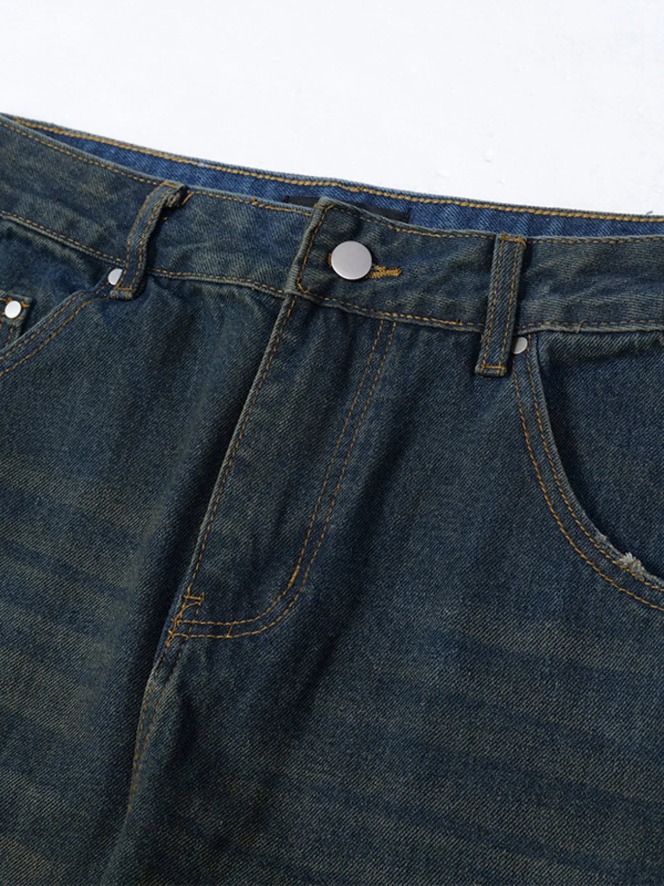 Men's Wide Leg Balloon Denim Jeans - Premium Women / Jeans & Denim from Trendsi - Just $86.99! Shop now at Handbags Specialist Headquarter