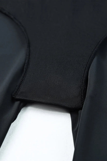 High Waist Swim Shorts - Premium Bottoms from Trendsi - Just $18.42! Shop now at Handbags Specialist Headquarter