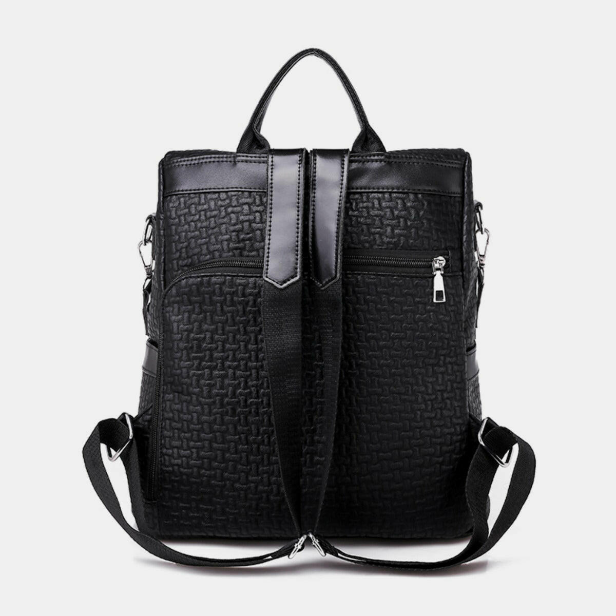 PU Leather Backpack Bag.