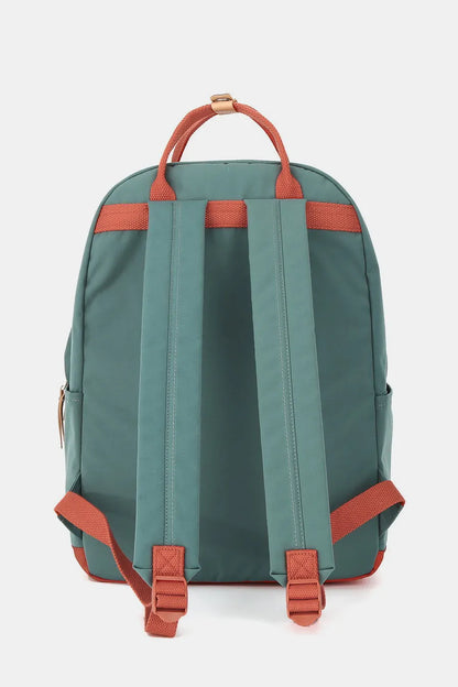 Himawari Waterproof Backpack Bag with Multilayer Pockets - Premium Backpack Bags from Trendsi - Just $41.99! Shop now at Handbags Specialist Headquarter