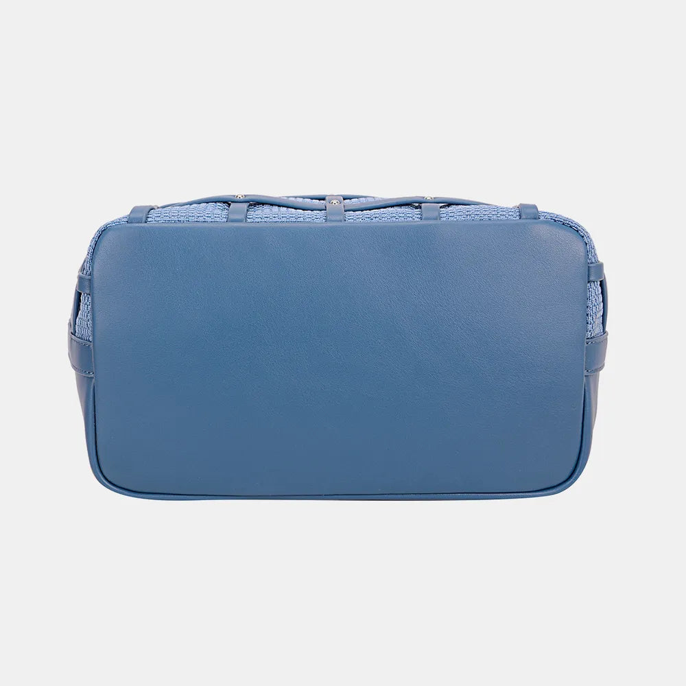 Stylish David Jones Rivet Decor Handbag - Trendsi - Premium Handbags from Trendsi - Just $44.99! Shop now at Handbags Specialist Headquarter