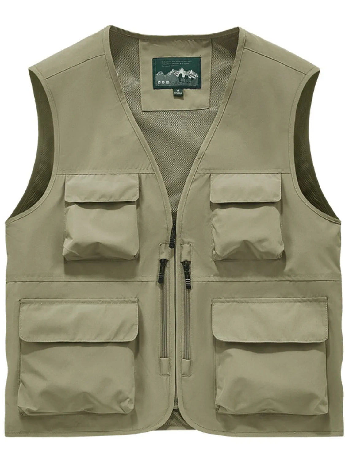 Men's Full Size Zip Up Vest Plus Size - Premium  from Trendsi - Just $39.98! Shop now at Handbags Specialist Headquarter