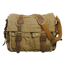Men Military Army Vintage Crossbody Bag Men's Messenger Shoulder large Bags Casual Teenagers High Quality shoulder bag - Premium MEN BAGS from eprolo - Just $58.99! Shop now at Handbags Specialist Headquarter