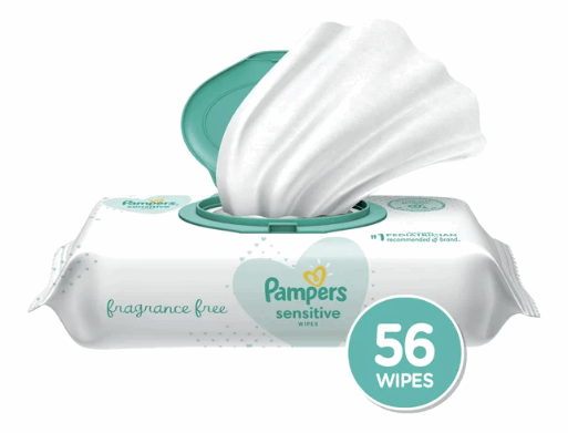 Pampers Sensitive Baby Wipes;  Pop-Top Character;  56 Count - Premium Baby Care & Child Care from Pampers - Just $36.44! Shop now at Handbags Specialist Headquarter