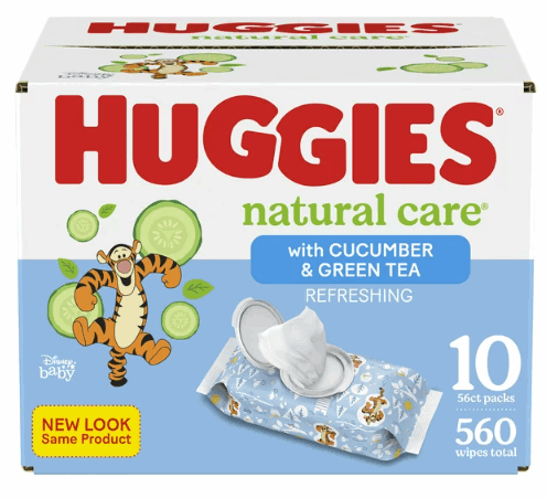 Huggies Natural Care Refreshing Baby Wipes;  Cucumber Scent;  560 Count - Premium Baby Care & Child Care from Huggies - Just $43.44! Shop now at Handbags Specialist Headquarter