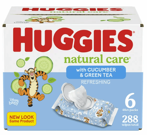 Huggies Natural Care Refreshing Baby Wipes;  Cucumber Scent;  288 Count - Premium Baby Care & Child Care from Huggies - Just $36.44! Shop now at Handbags Specialist Headquarter
