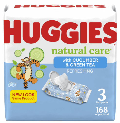 Huggies Natural Care Refreshing Baby Wipes;  Cucumber Scent;  56 Count - Premium Baby Care & Child Care from Huggies - Just $36.44! Shop now at Handbags Specialist Headquarter